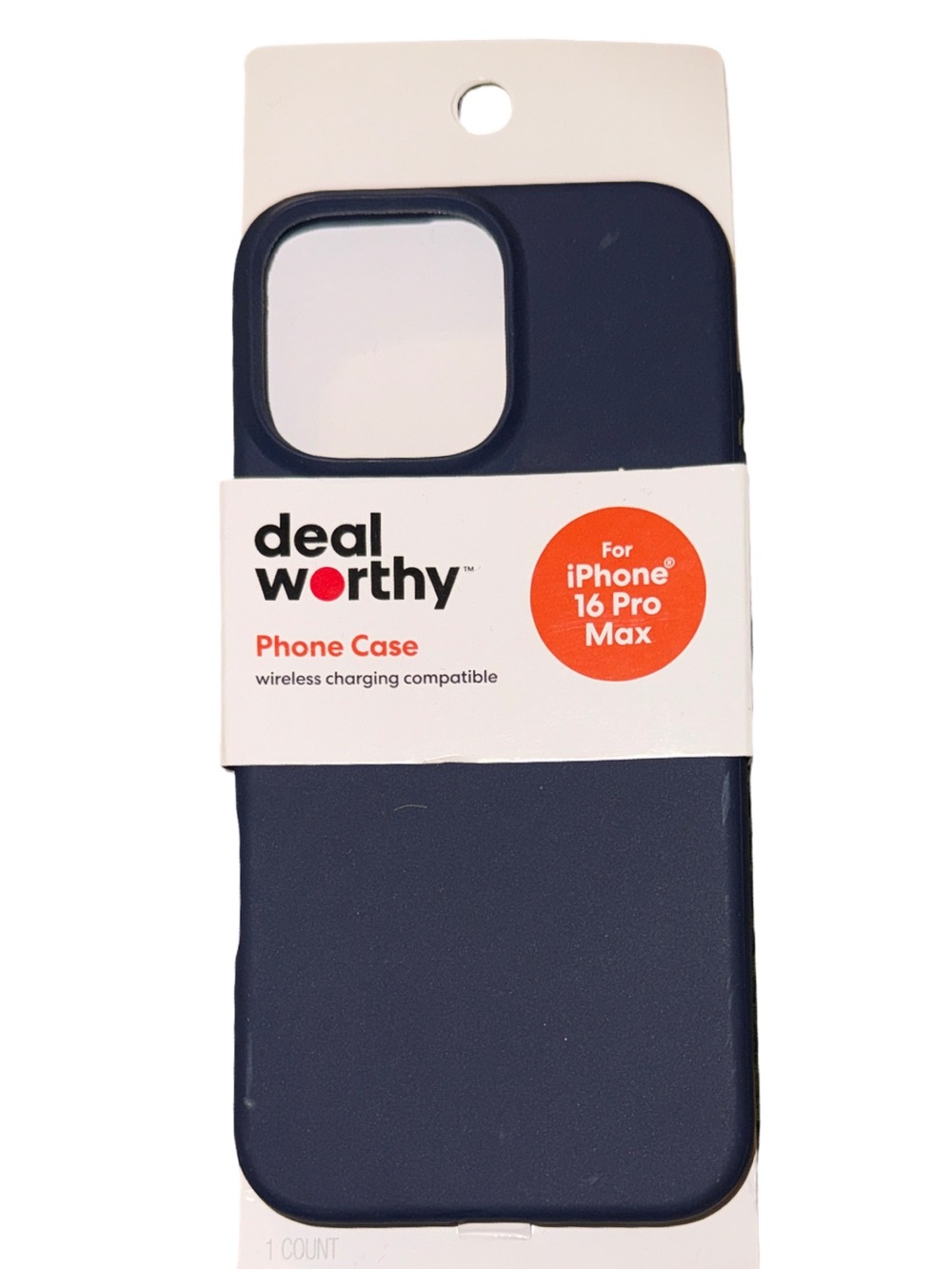 iPhone 16 Pro Max Case - dealworthy
Navy Blue
New in Packaging